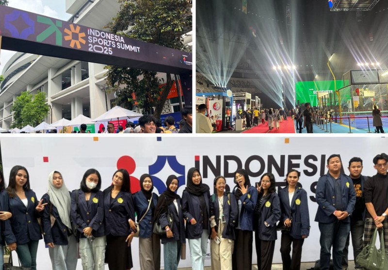 Dukung Ekosistem Olahraga Nasional, Mahasiswa UPI Y.A.I Hadiri Indonesia Sports Summit 2025