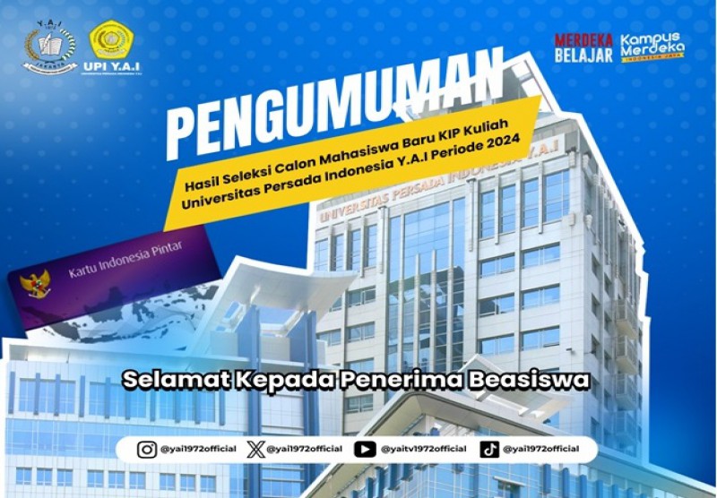 Pengumuman Daftar Nama Mahasiswa yang Lulus Seleksi Program KIP Kuliah Program Studi Strata Satu (S-1)