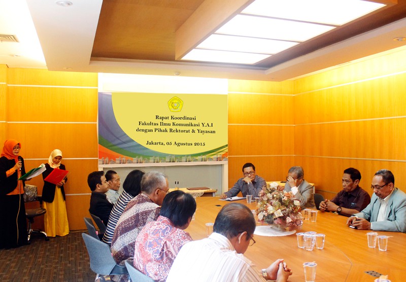 Rapat Koordinasi Fakultas Ilmu Komunikasi UPI Y.A.I