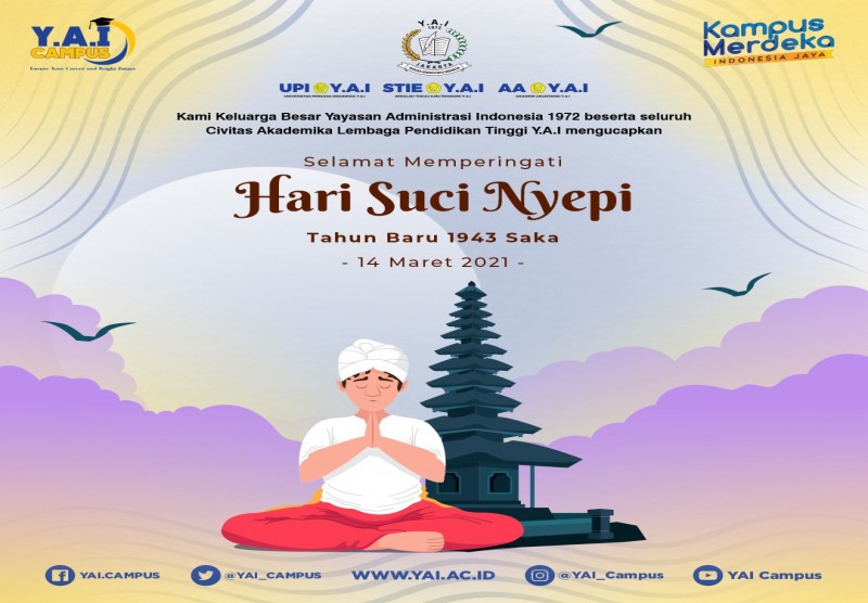 Selamat Menyambut Hari Nyepi Tahun Saka 1943