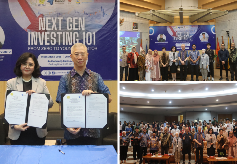Universitas Persada Indonesia Y.A.I dan Henan Sekuritas Perkuat Kolaborasi melalui Penandatanganan MoU Edukasi Pasar Modal