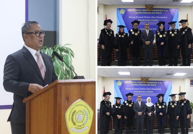 Wakil Gubernur Kepulauan Riau Dr. Nyanyang Haris Pratamura Raih Gelar Doktor di Universitas Persada Indonesia Y.A.I