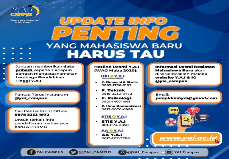 Update Info Penting yang Mahasiswa Baru Harus Tahu