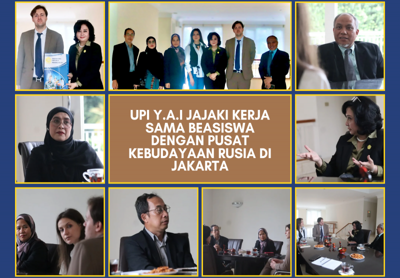 UPI Y.A.I Jajaki Kerja Sama Beasiswa dengan Pusat Kebudayaan Rusia di Jakarta