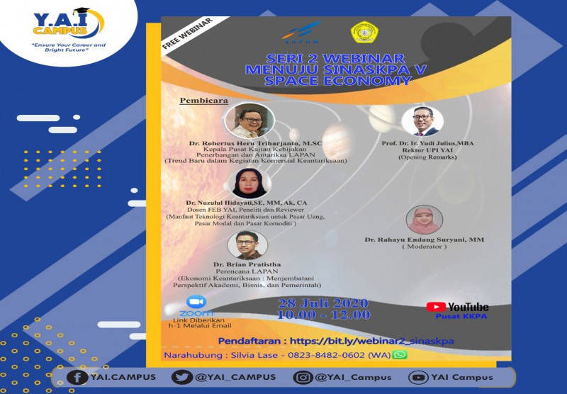 Webinar Seri 2 Menuju SINASKPA V Space Economy