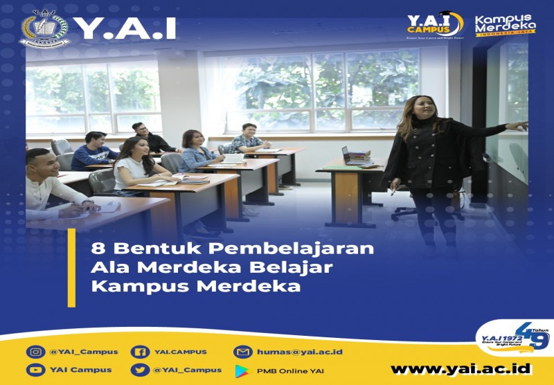 8 Bentuk Pembelajaran Ala Merdeka Belajar Kampus Merdeka