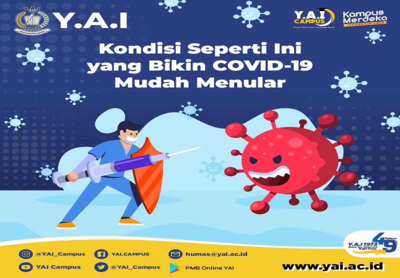 Kondisi Yang Bikin Covid-19 Mudah Menular