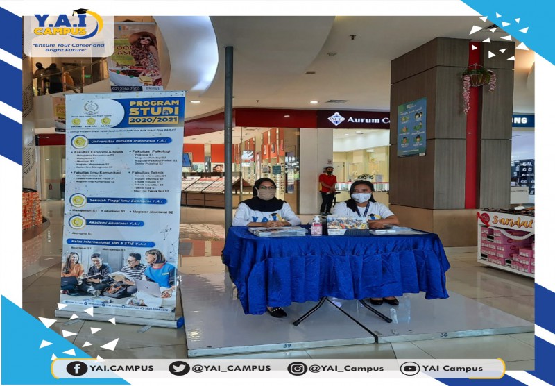 Pameran Pendidikan LPT Y.A.I di Mall Bassura Jakarta Timur (LG Floor - Lobby Utama)