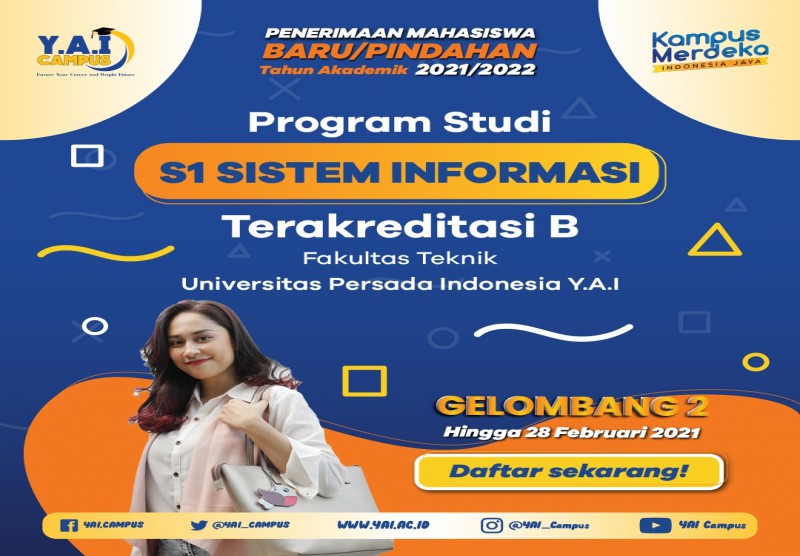 Program Studi S1 Sistem Informasi Terakreditasi B