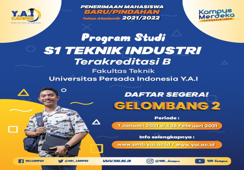 Program Studi S1 Teknik Industri Terakreditasi B - Universitas Persada ...