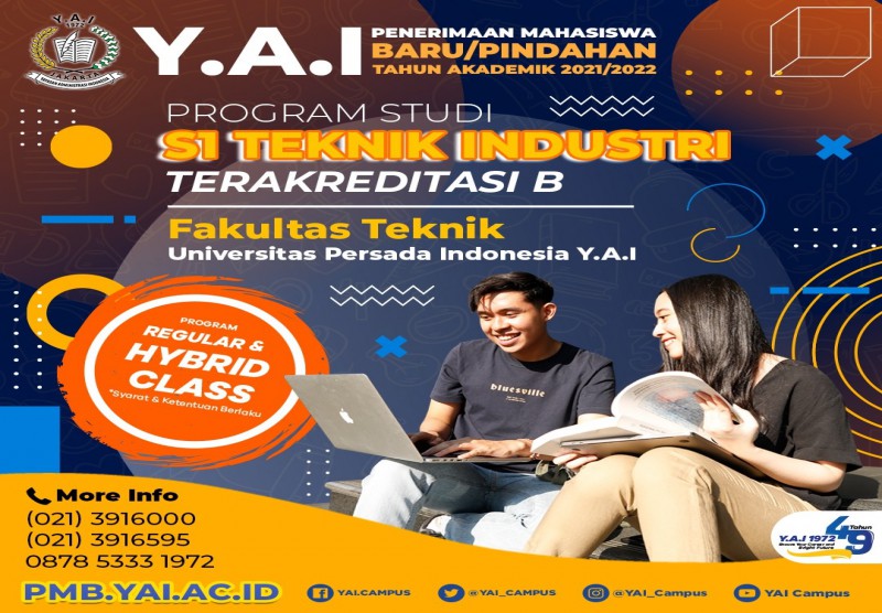 Program Studi Teknik Industri Terakreditasi B