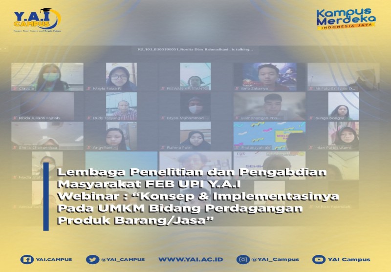 Seminar Ilmiah Akuntansi untuk UMKM "Konsep dan Implementasinya pada UMKM bidang Perdagangan Produk/Jasa"