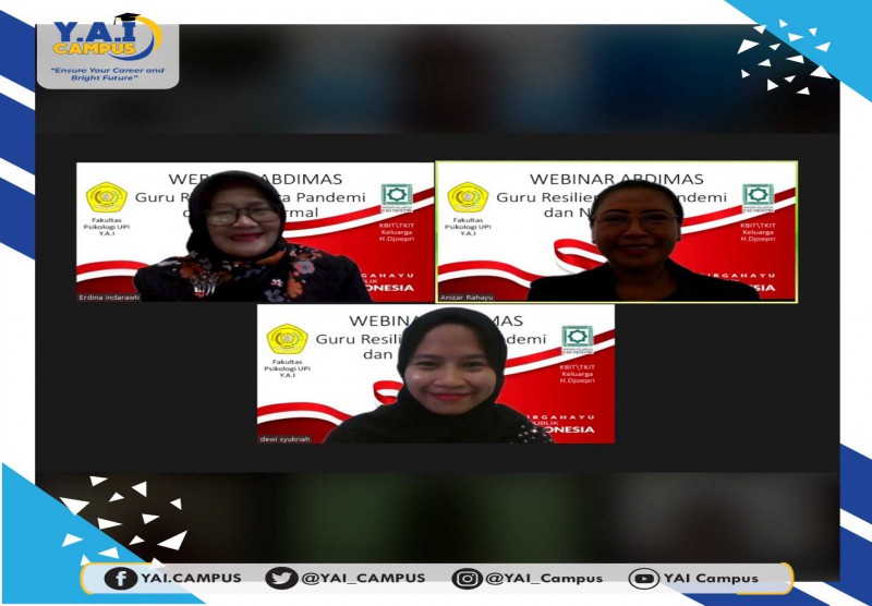 Webinar Abdimas "Guru Resilien di Era Pandemi dan New Normal"